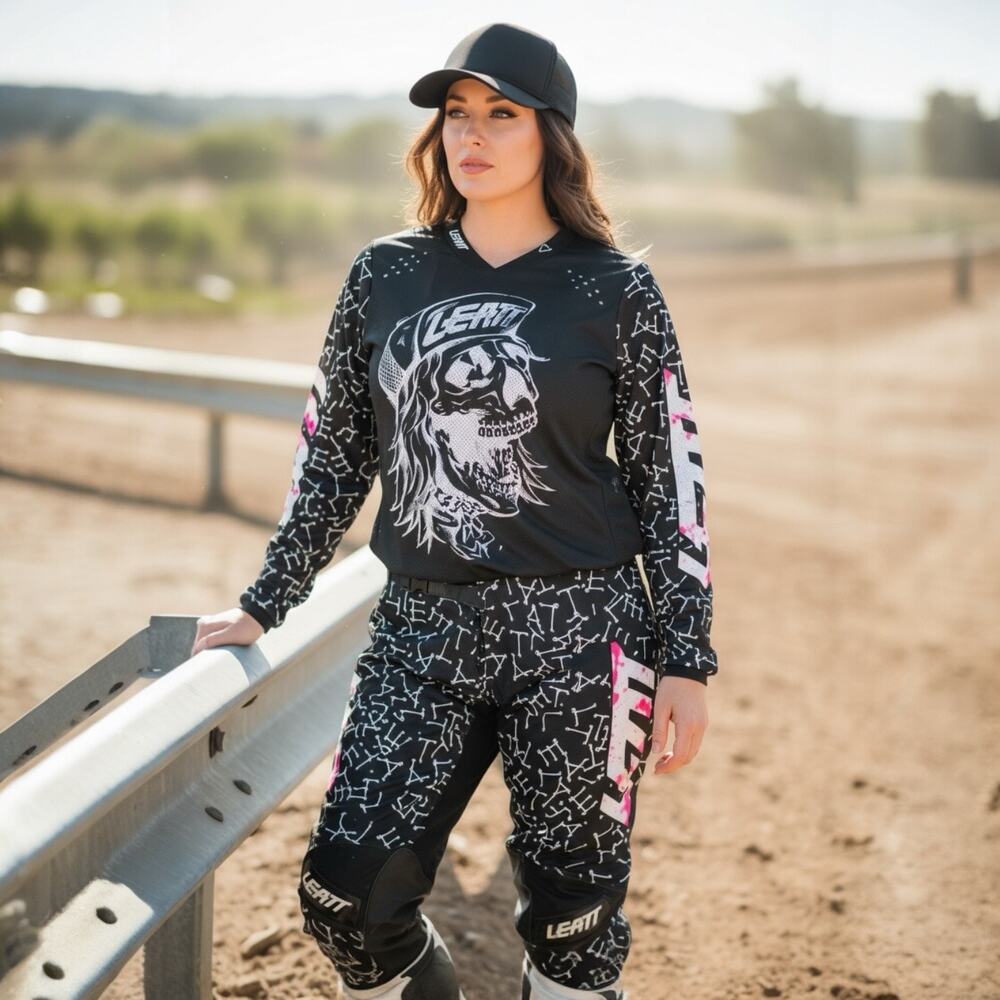 Leatt 3.5 Ride Motocross Jersey And Pants Set Riding Gear Women’s Medium